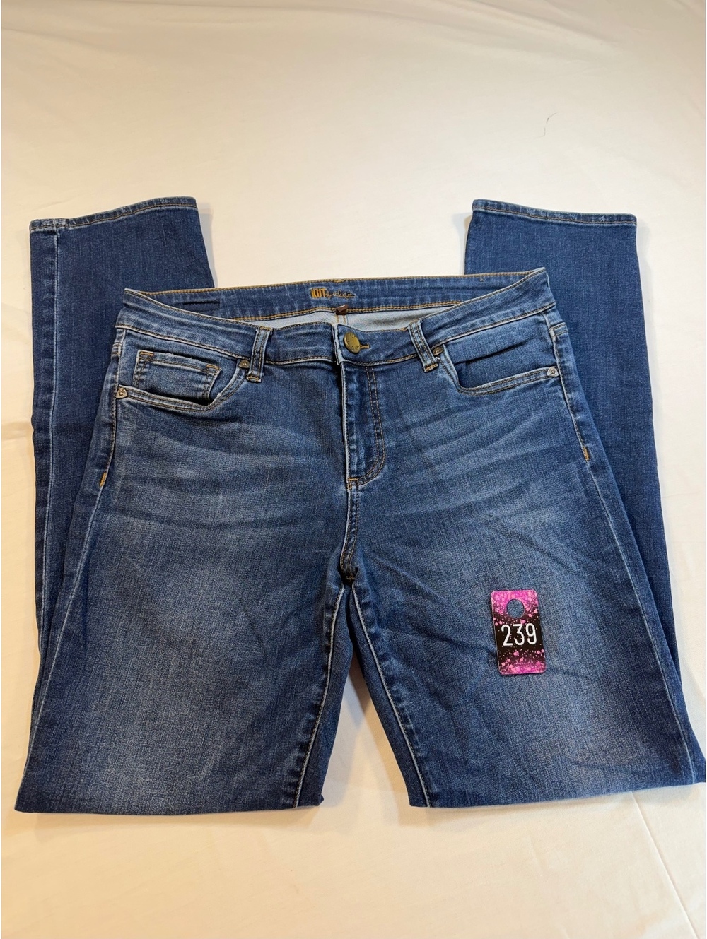 Kut from the Kloth Women's Blue Denim Jeans Size 10
